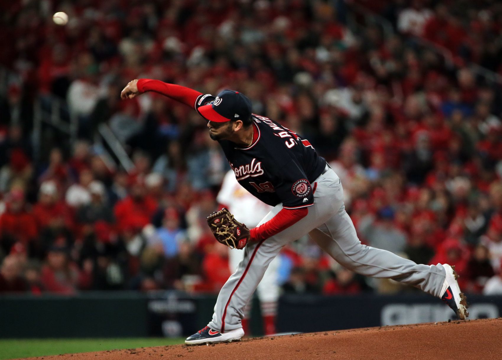 Washington Nationals vs St. Louis Cardinals, Game 1 NLCS in St. Louis